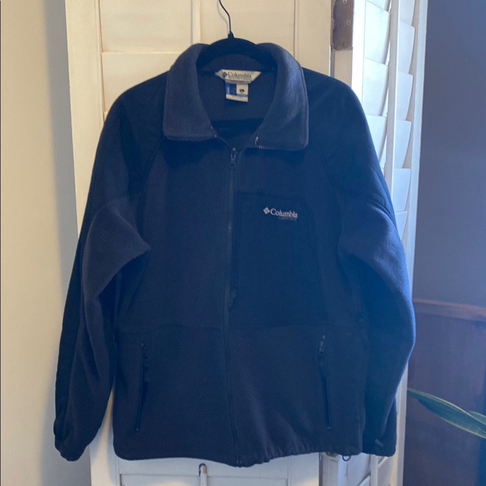 Men’s Columbia Vertex Black Fleece zip up Jacket